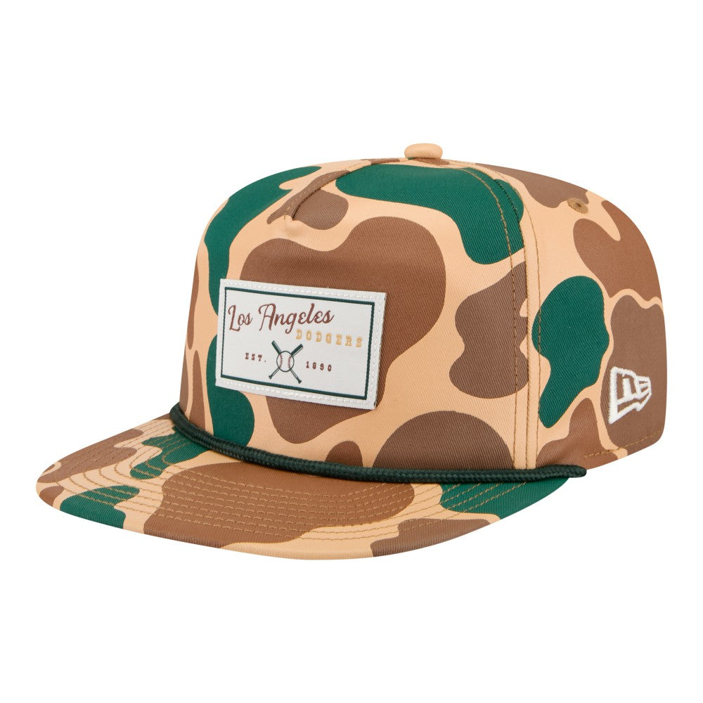 Los Angeles Dodgers New Era Duck 19TWENTY Adjustable Hat - Camo - New Era Sale