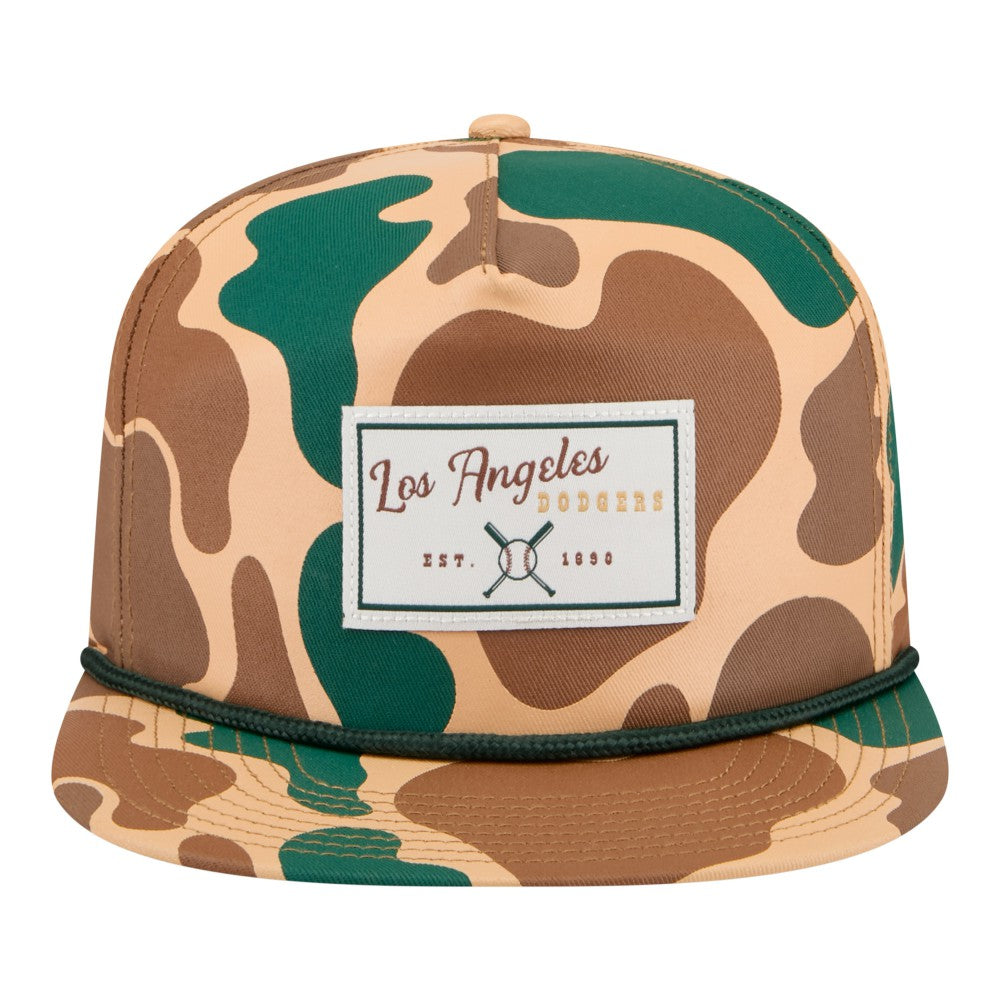 Los Angeles Dodgers New Era Duck 19TWENTY Adjustable Hat - Camo - New Era Sale