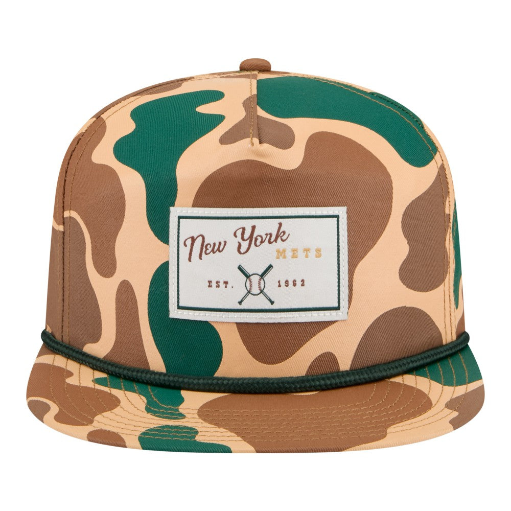 New York Mets New Era Duck 19TWENTY Adjustable Hat - Camo - New Era Online