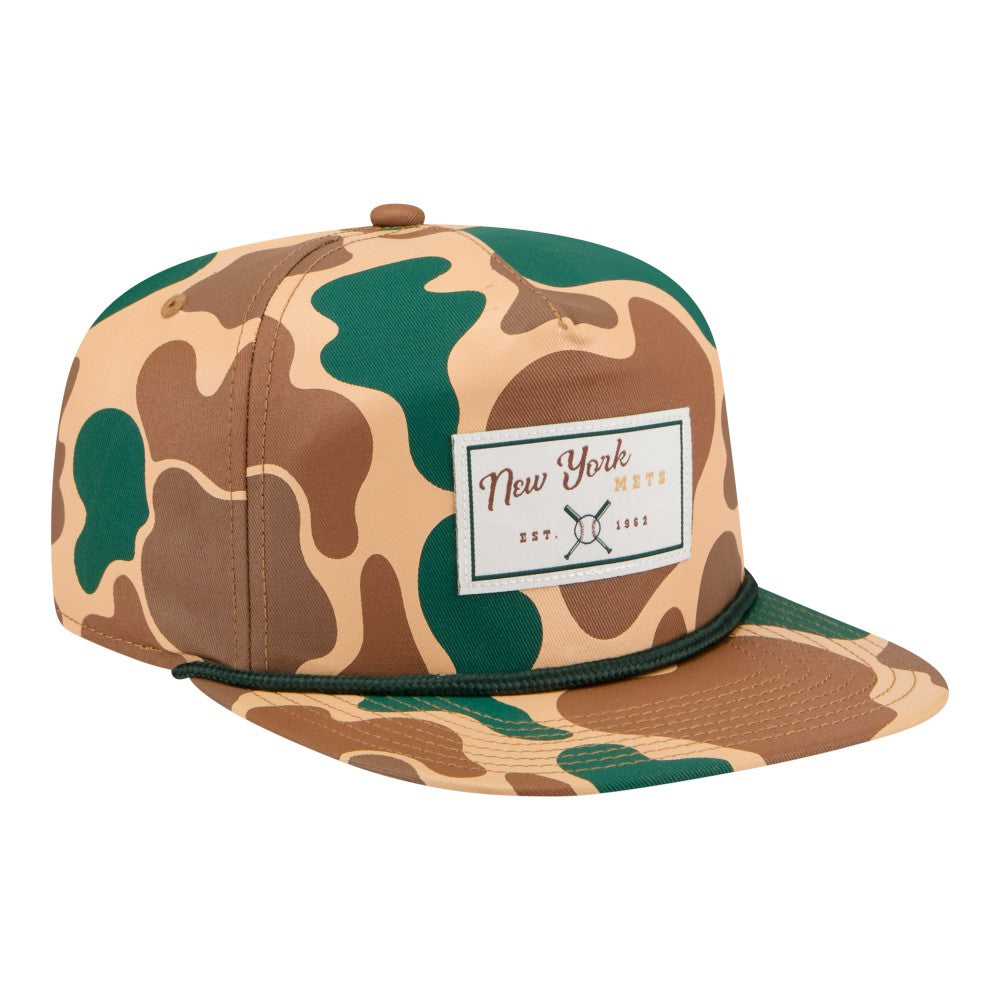 New York Mets New Era Duck 19TWENTY Adjustable Hat - Camo - New Era Online