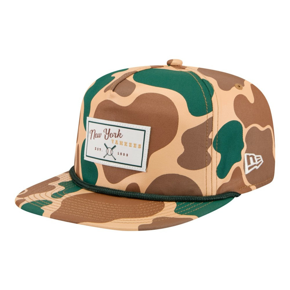New York Yankees New Era Duck 19TWENTY Adjustable Hat - Camo - New Era Discount