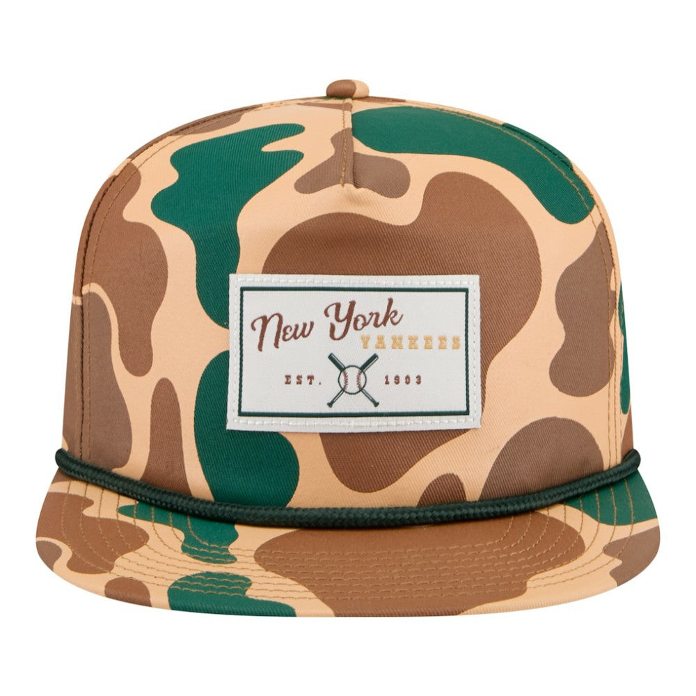 New York Yankees New Era Duck 19TWENTY Adjustable Hat - Camo - New Era Discount