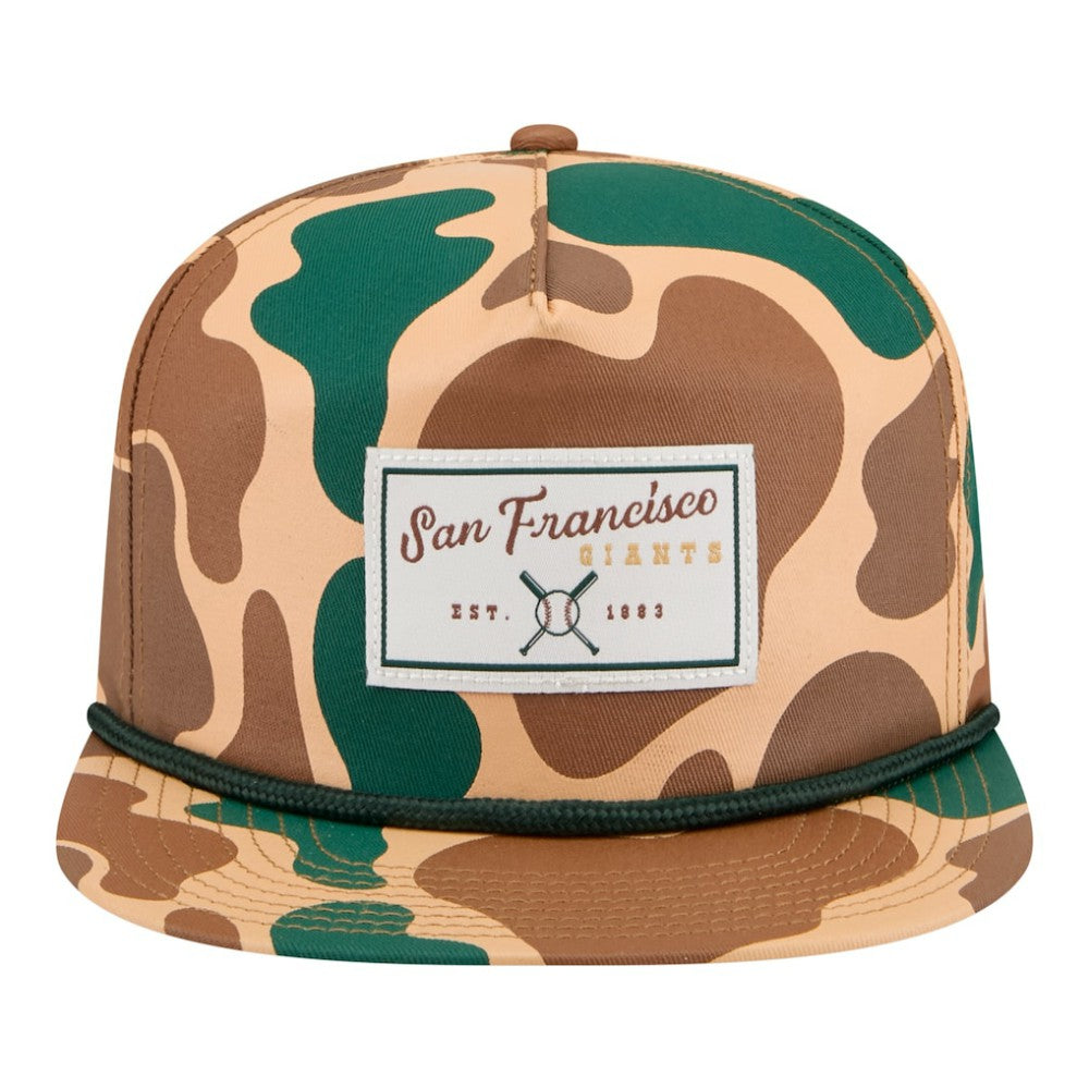 San Francisco Giants New Era Duck 19TWENTY Adjustable Hat - Camo - New Era Lifestyle