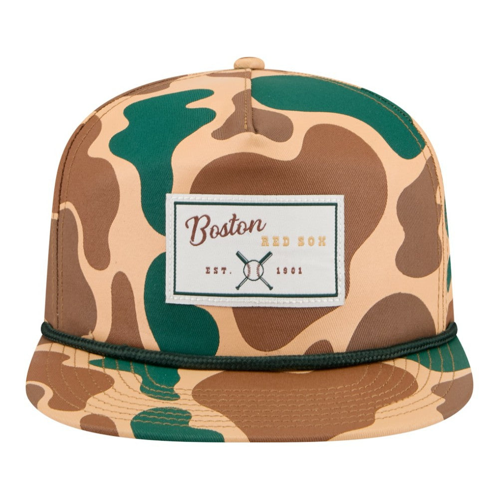 Boston Red Sox New Era Duck 19TWENTY Adjustable Hat - Camo - New Era Lifestyle