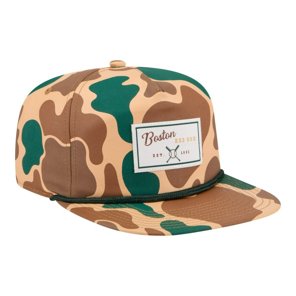 Boston Red Sox New Era Duck 19TWENTY Adjustable Hat - Camo - New Era Lifestyle