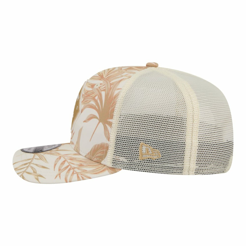 New York Mets New Era Tonal Palm 9SEVENTY Adjustable Trucker Hat - Tan - New Era Sale