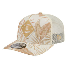 New York Yankees New Era Tonal Palm 9SEVENTY Adjustable Trucker Hat - Tan - New Era on Sale