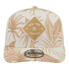 New York Yankees New Era Tonal Palm 9SEVENTY Adjustable Trucker Hat - Tan - New Era on Sale