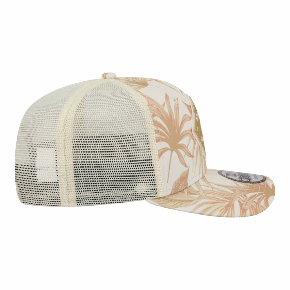 New York Yankees New Era Tonal Palm 9SEVENTY Adjustable Trucker Hat - Tan - New Era on Sale