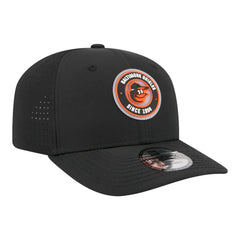 Baltimore Orioles New Era Circle 9SEVENTY Adjustable Hat - Black - New Era Discount
