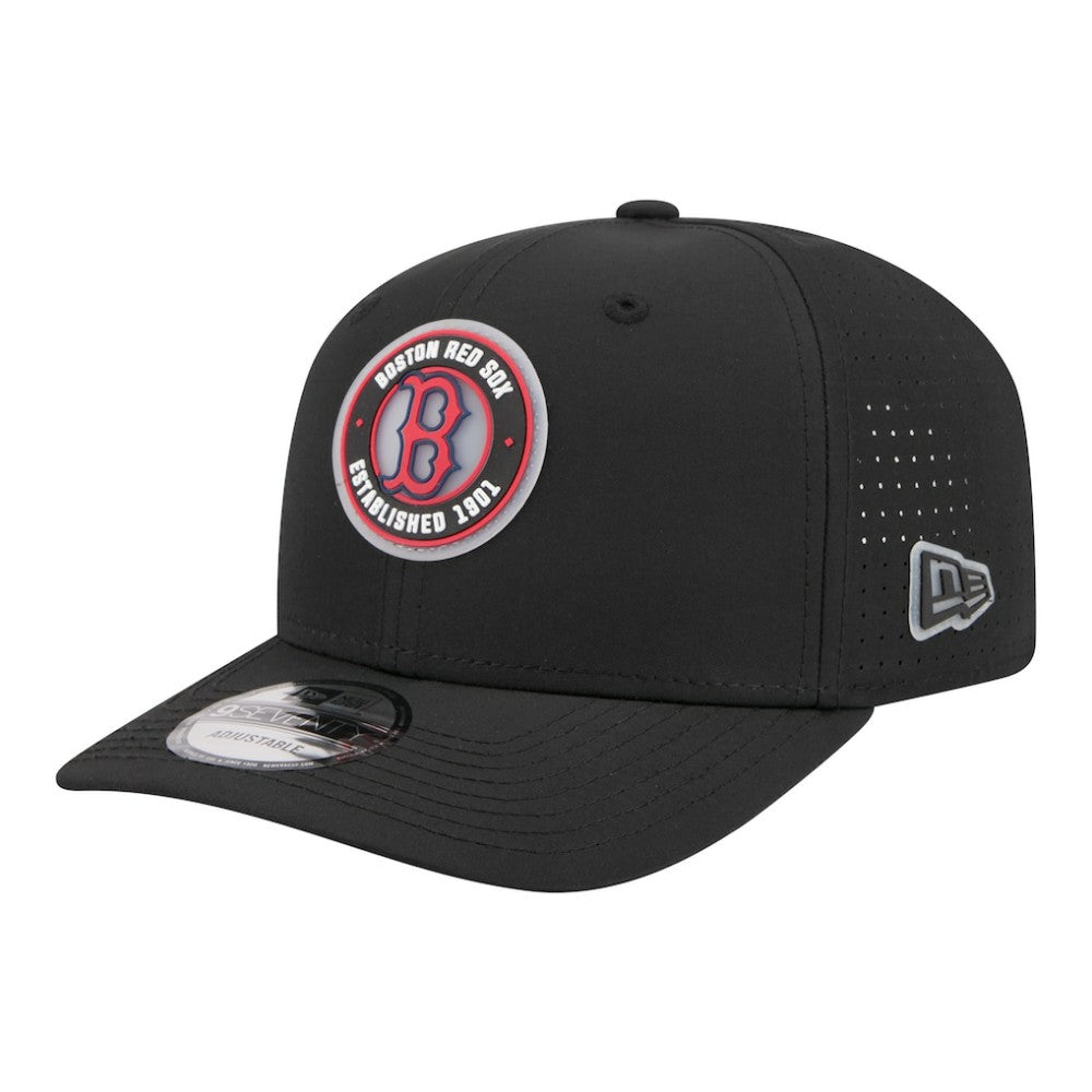 Boston Red Sox New Era Circle 9SEVENTY Adjustable Hat - Black - New Era on Sale