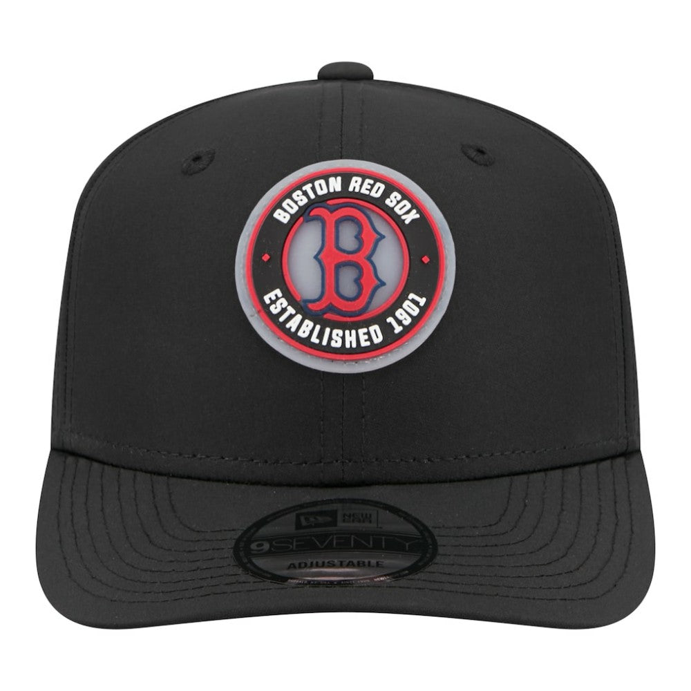 Boston Red Sox New Era Circle 9SEVENTY Adjustable Hat - Black - New Era on Sale