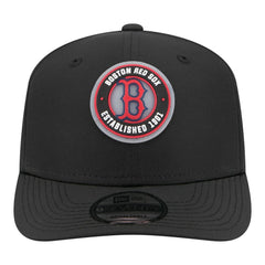Boston Red Sox New Era Circle 9SEVENTY Adjustable Hat - Black - New Era on Sale
