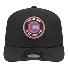 Chicago Cubs New Era Circle 9SEVENTY Adjustable Hat - Black - New Era Discount