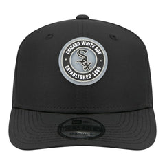 Chicago White Sox New Era Circle 9SEVENTY Adjustable Hat - Black - New Era Lifestyle