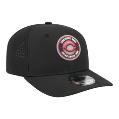 Cincinnati Reds New Era Circle 9SEVENTY Adjustable Hat - Black - New Era Sale