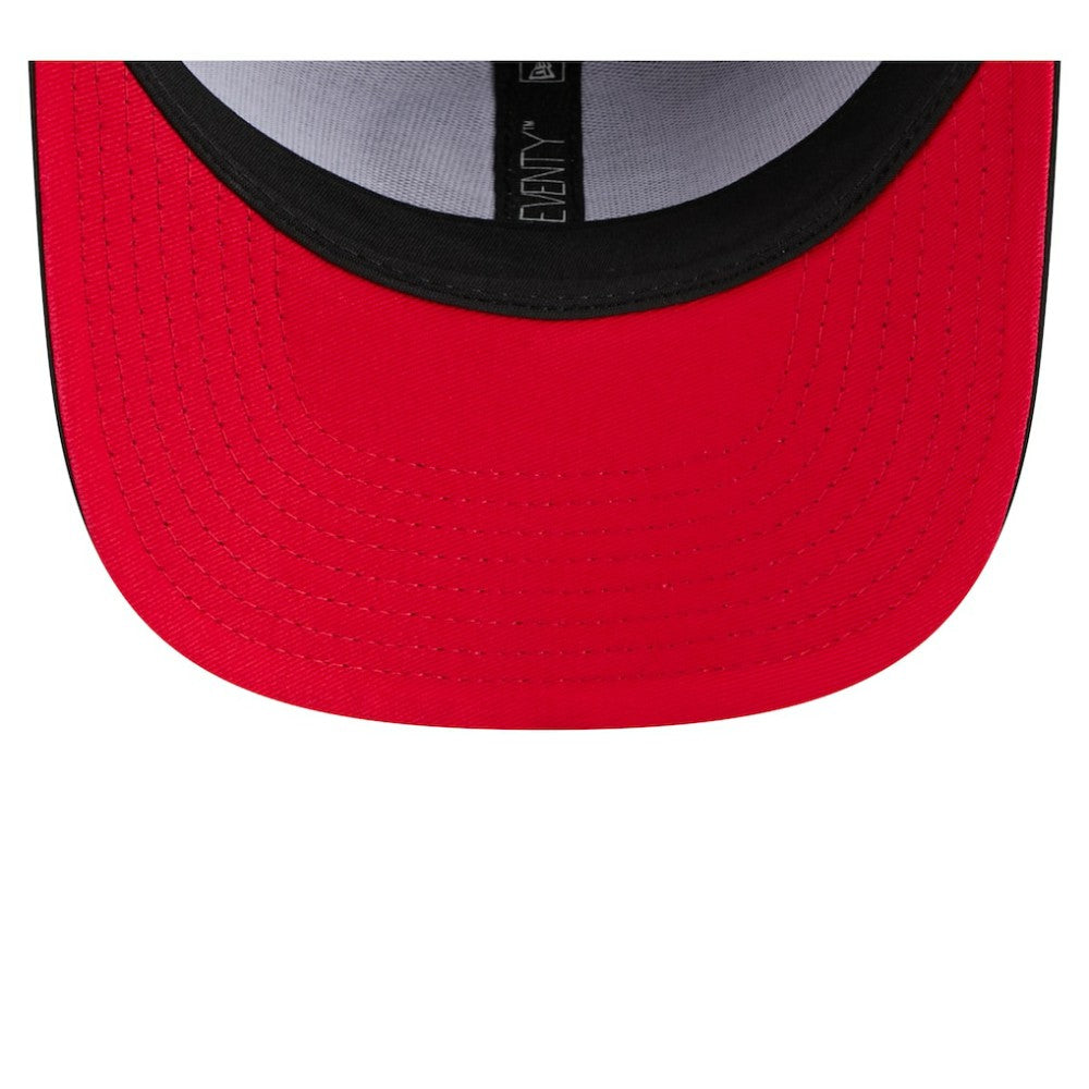 Cincinnati Reds New Era Circle 9SEVENTY Adjustable Hat - Black - New Era Sale