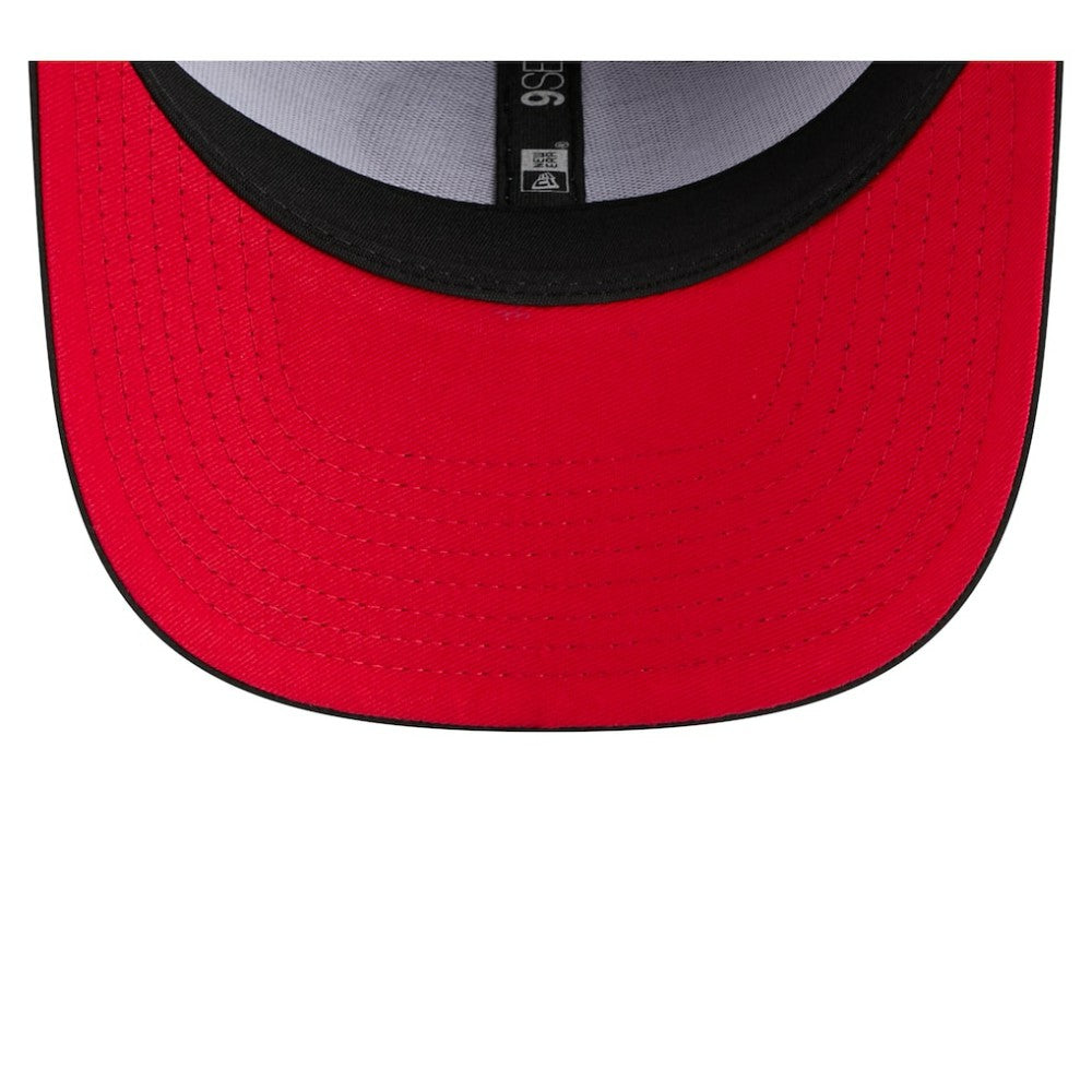 Texas Rangers New Era Circle 9SEVENTY Adjustable Hat - Black - New Era Sale