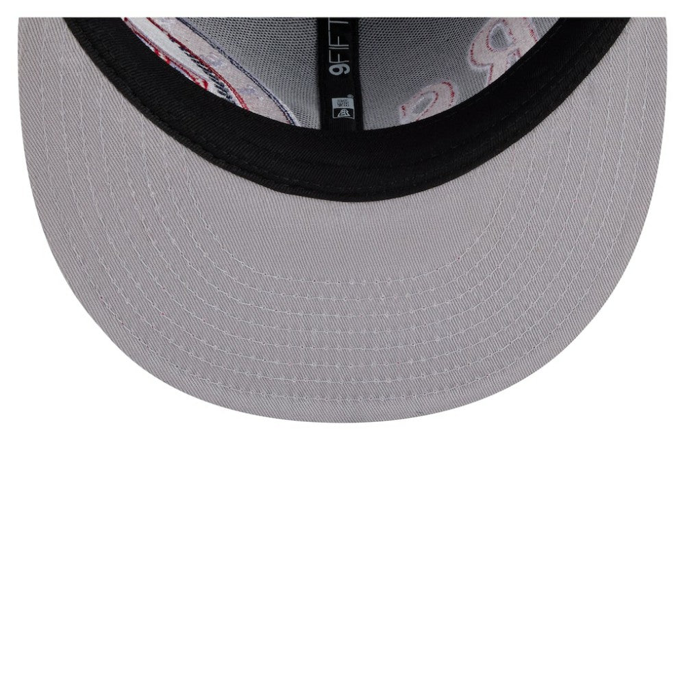 Texas Rangers New Era Stretched Two-Tone 9FIFTY Adjustable Hat - Royal/Red - New Era on Sale