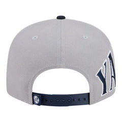 New York Yankees New Era Stretched Two-Tone 9FIFTY Adjustable Hat - Gray/Navy - New Era Sale