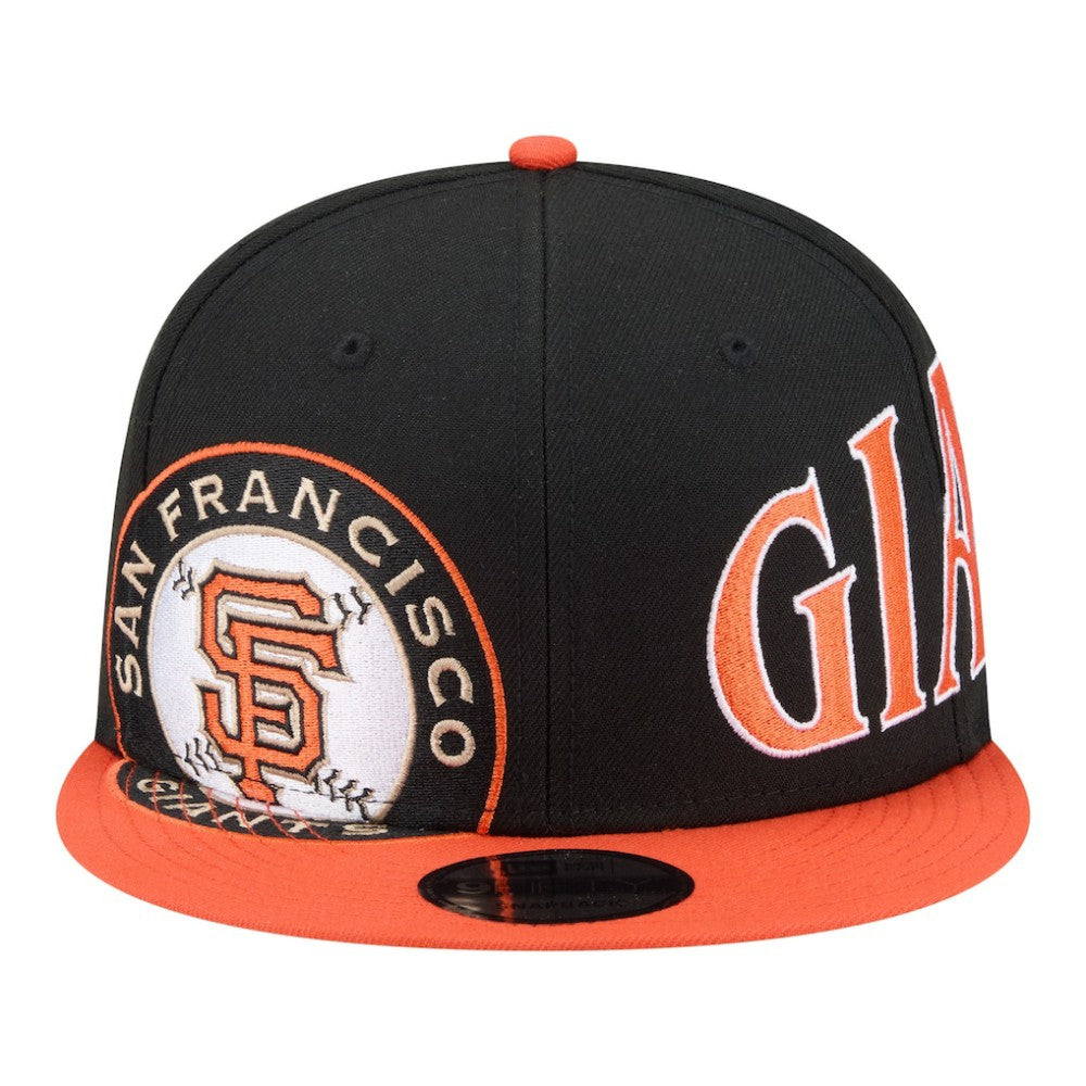 San Francisco Giants New Era Stretched Two-Tone 9FIFTY Adjustable Hat - Black/Orange - New Era on Sale