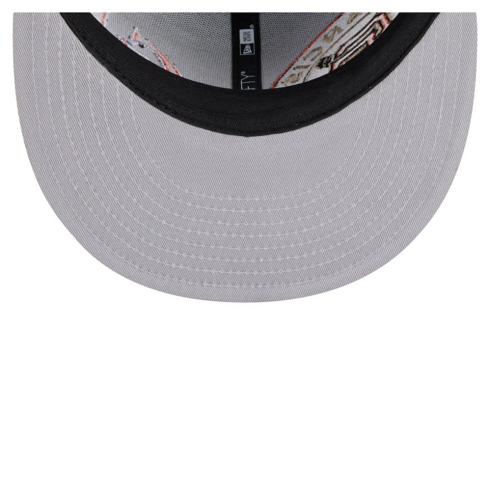 San Francisco Giants New Era Stretched Two-Tone 9FIFTY Adjustable Hat - Black/Orange - New Era on Sale