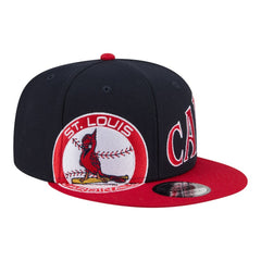 St. Louis Cardinals New Era Stretched Two-Tone 9FIFTY Adjustable Hat - Navy/Red - New Era Discount