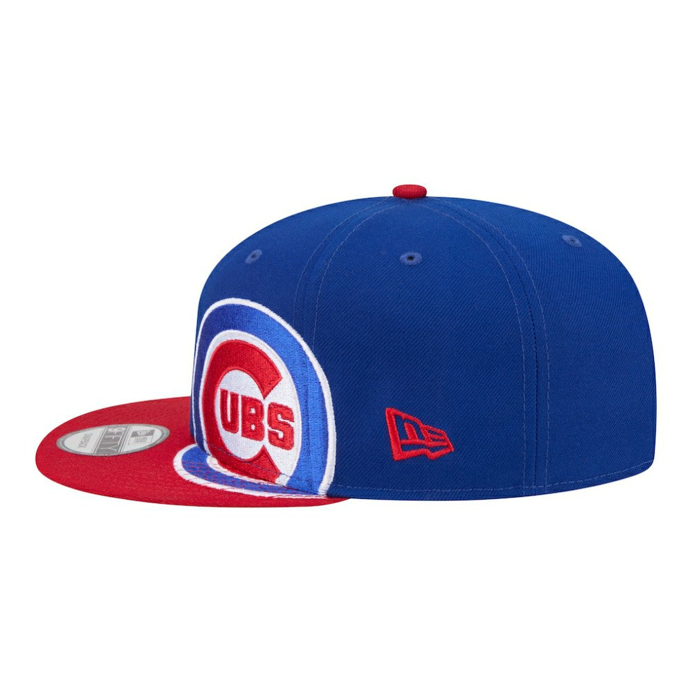 Chicago Cubs New Era Stretched Two-Tone 9FIFTY Adjustable Hat - Royal/Red - New Era Discount