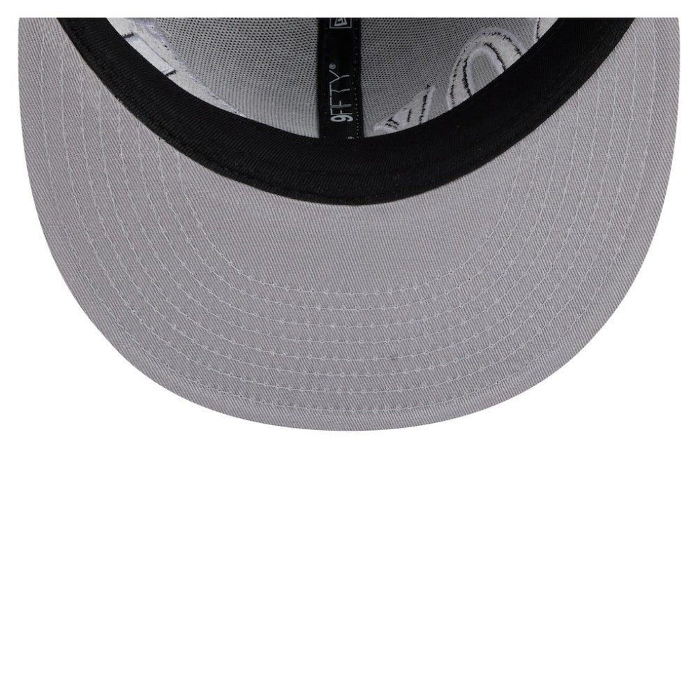 Chicago White Sox New Era Stretched Two-Tone 9FIFTY Adjustable Hat - Gray/Black - New Era Sale