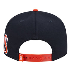 Detroit Tigers New Era Stretched Two-Tone 9FIFTY Adjustable Hat - Navy/Orange - New Era Discount