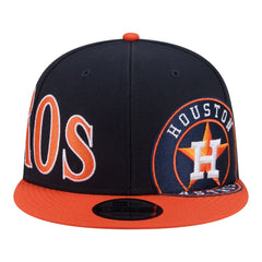 Houston Astros New Era Stretched Two-Tone 9FIFTY Adjustable Hat - Navy/Orange - New Era Discount