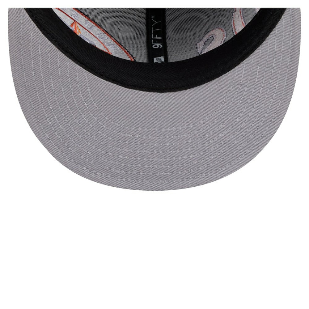 Houston Astros New Era Stretched Two-Tone 9FIFTY Adjustable Hat - Navy/Orange - New Era Discount