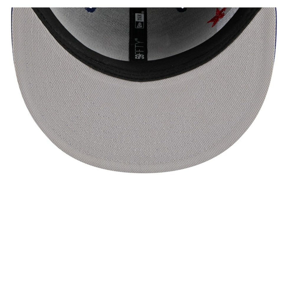 Texas Rangers New Era City Patch 59FIFTY Fitted Hat - Royal - New Era Lifestyle