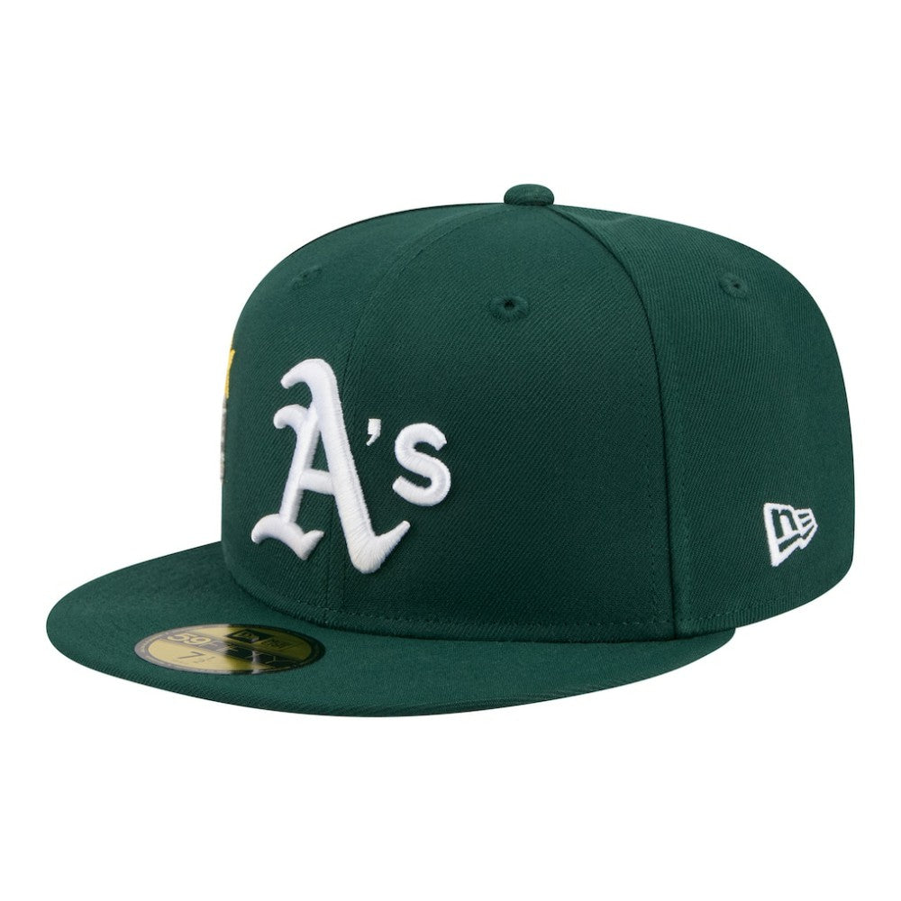Athletics New Era City Patch 59FIFTY Fitted Hat - Green - New Era Sale