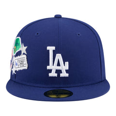 Los Angeles Dodgers New Era City Patch 59FIFTY Fitted Hat - Royal - New Era Online