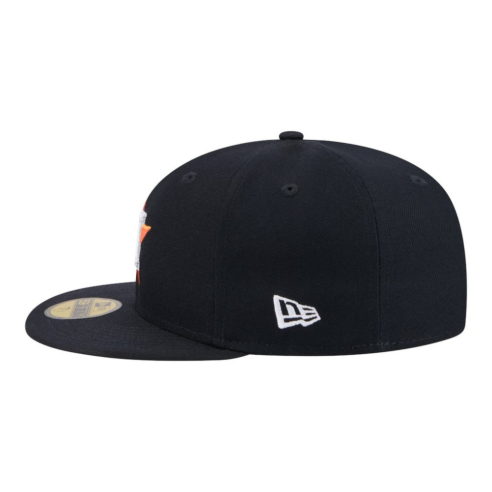 Houston Astros New Era City Patch 59FIFTY Fitted Hat - Navy - New Era Sale
