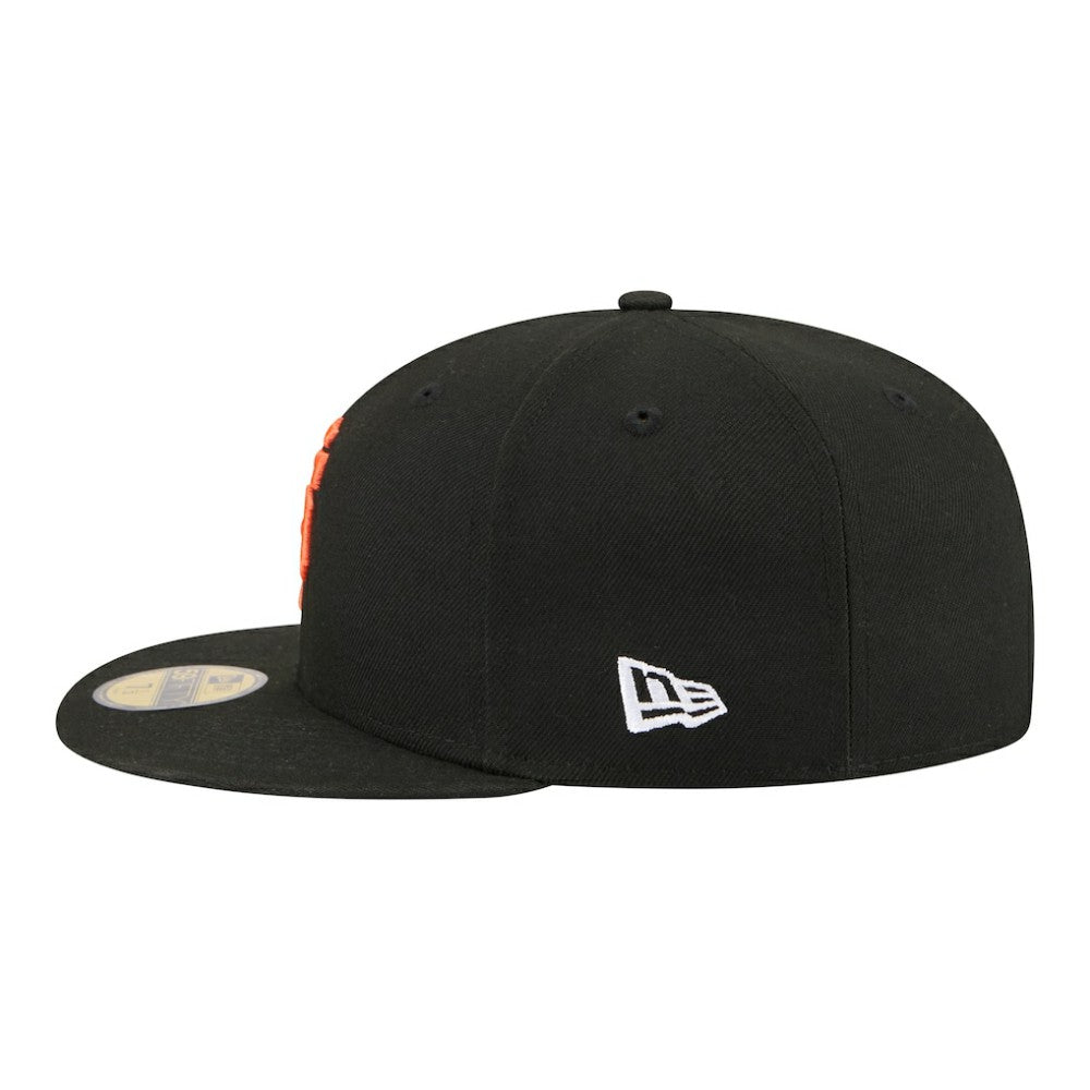 San Francisco Giants New Era City Patch 59FIFTY Fitted Hat - Black - New Era Sale