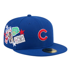 Chicago Cubs New Era City Patch 59FIFTY Fitted Hat - Royal - New Era Online