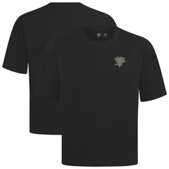 Pittsburgh Penguins Levelwear Copper Oversized Luxe Signature Knit T-Shirt - Black - NHL 203415614