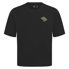 Utah Mammoth Levelwear Copper Oversized Luxe Signature Knit T-Shirt - Black - NHL 203415627