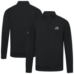 Colorado Avalanche Levelwear Copper Upright Quarter-Zip Pullover - Black - NHL 203415633