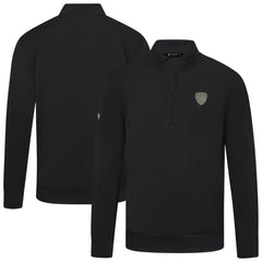 Florida Panthers Levelwear Copper Upright Quarter-Zip Pullover - Black - NHL 203415639