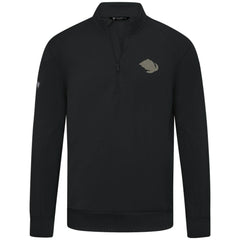 Utah Mammoth Levelwear Copper Upright Quarter-Zip Pullover - Black - NHL 203415645