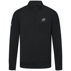 Dallas Stars Levelwear Copper Upright Quarter-Zip Pullover - Black - NHL 203415651