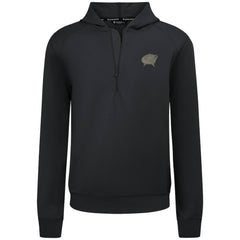 Columbus Blue Jackets Levelwear Technic Quarter-Zip Pullover Hoodie - Black - NHL 203415674