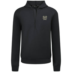 Chicago Blackhawks Levelwear Technic Quarter-Zip Pullover Hoodie - Black - NHL 203415715