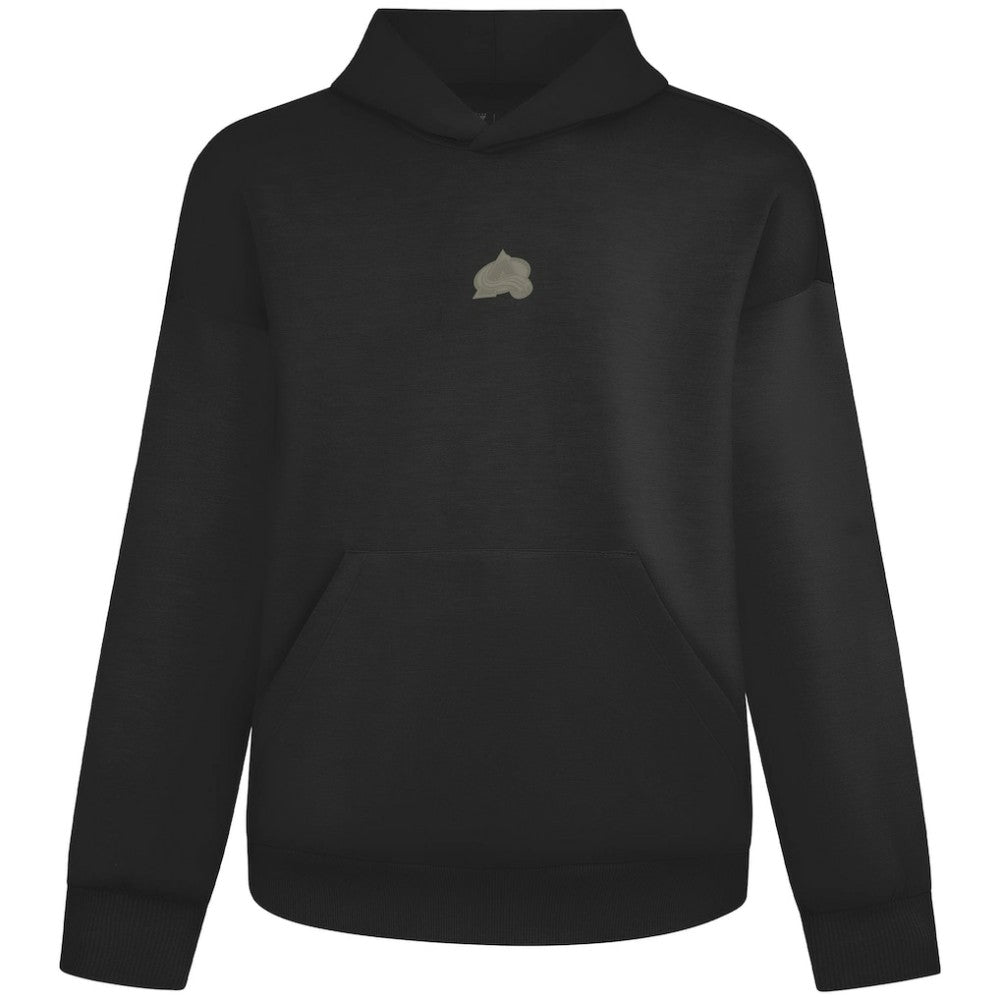 Colorado Avalanche Levelwear Luxe Signature Copper Hoodie - Black - NHL 203415830