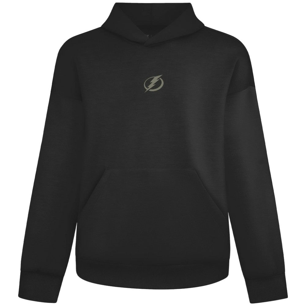 Tampa Bay Lightning Levelwear Luxe Signature Copper Hoodie - Black - NHL 203415834