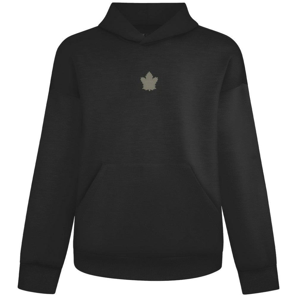 Toronto Maple Leafs Levelwear Luxe Signature Copper Hoodie - Black - NHL 203415842