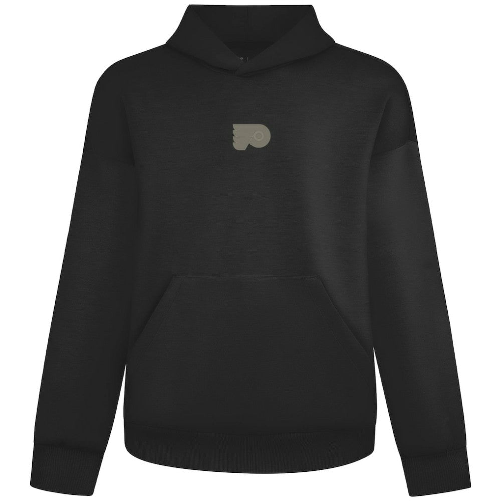 Philadelphia Flyers Levelwear Luxe Signature Copper Hoodie - Black - NHL 203415845